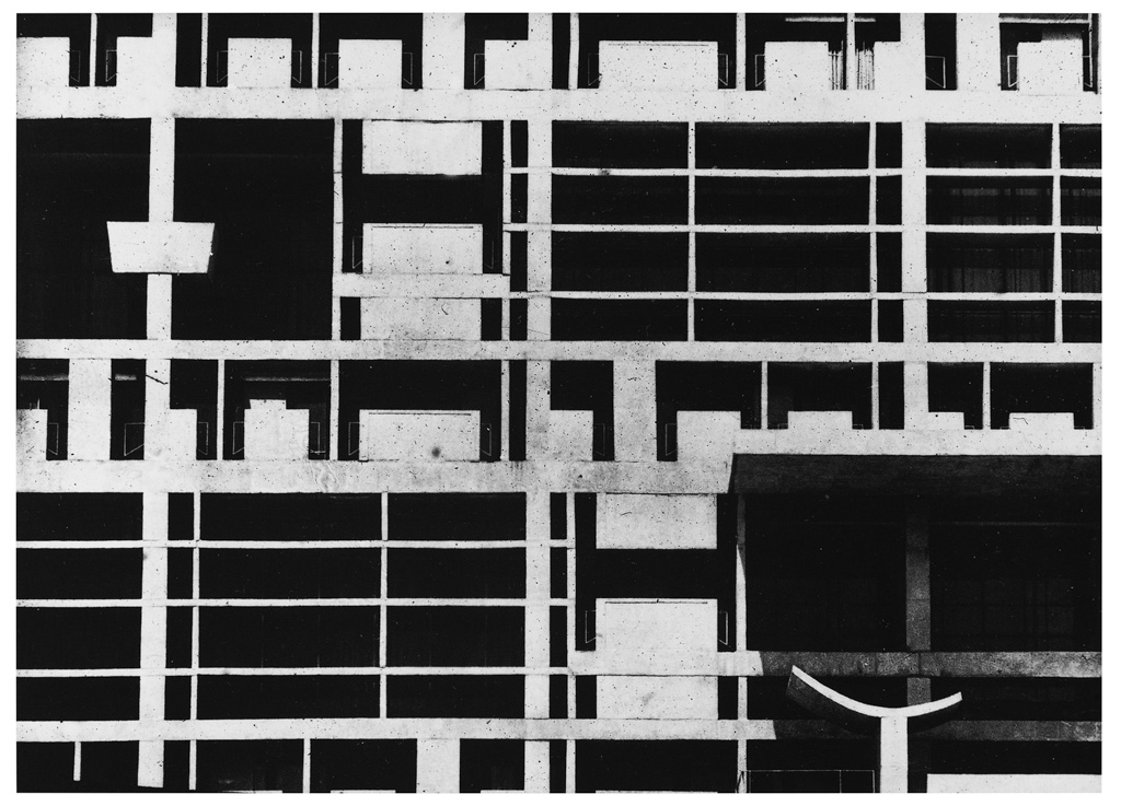 Lucien Hervé, Secrétariat, Chandigarh, Inde (architecte : Le Corbusier), 1961
Photo Lucien Hervé © FLC - ADAGP / J. Paul Getty Trust, The Getty Research Institute, Los Angele
