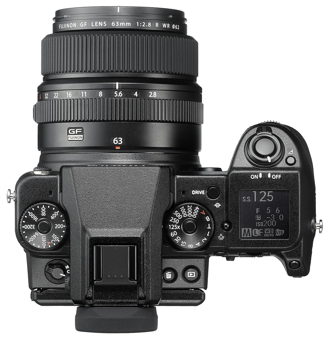 Fuji GFX 50S (2017-), premier moyen-format numérique Fuji