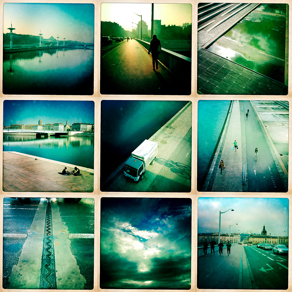 Pont de la Guillotière, Lyon, 2012, © Luc Litzler